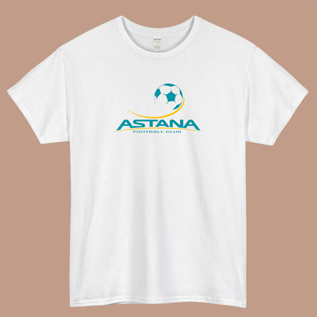 Astana Football Club Logo Mens Unisex Short Sleeve T-Shirt Size S-3XL - P