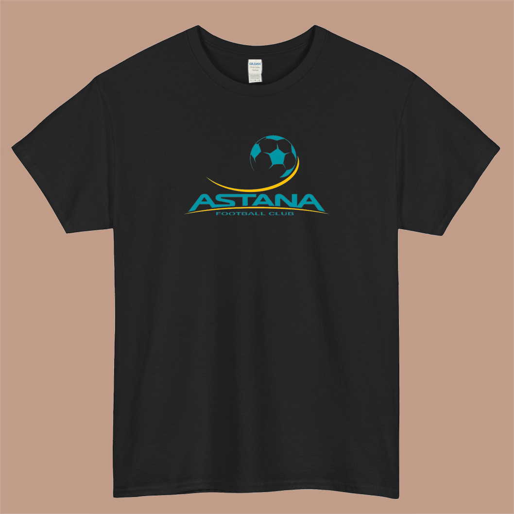 Astana Football Club Logo Mens Unisex Short Sleeve T-Shirt Size S-3XL - P