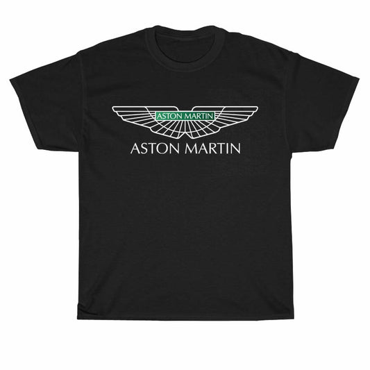 Aston Martin Car Logo Men's Unisex T Shirt Size S to 3XL
