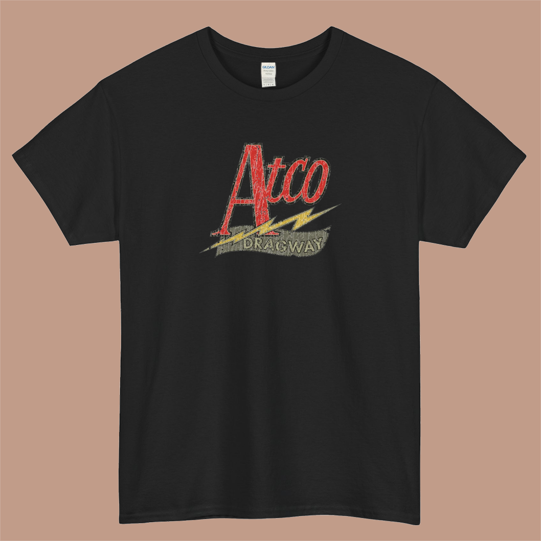 Atco Dragway 1960 Logo Mens Unisex Short Sleeve T-Shirt Size S-3XL - P