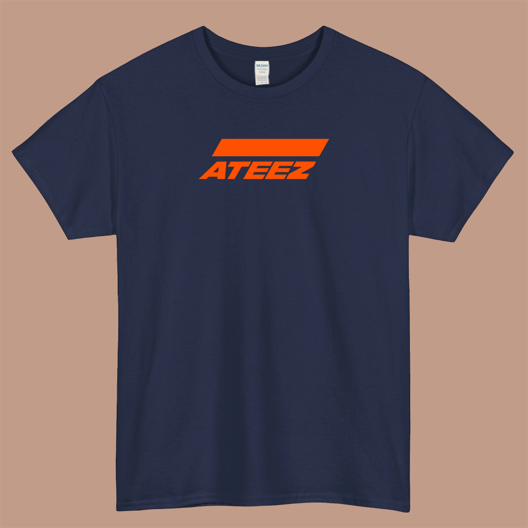 Ateez  Logo Mens Unisex Short Sleeve T-Shirt Size S-3XL