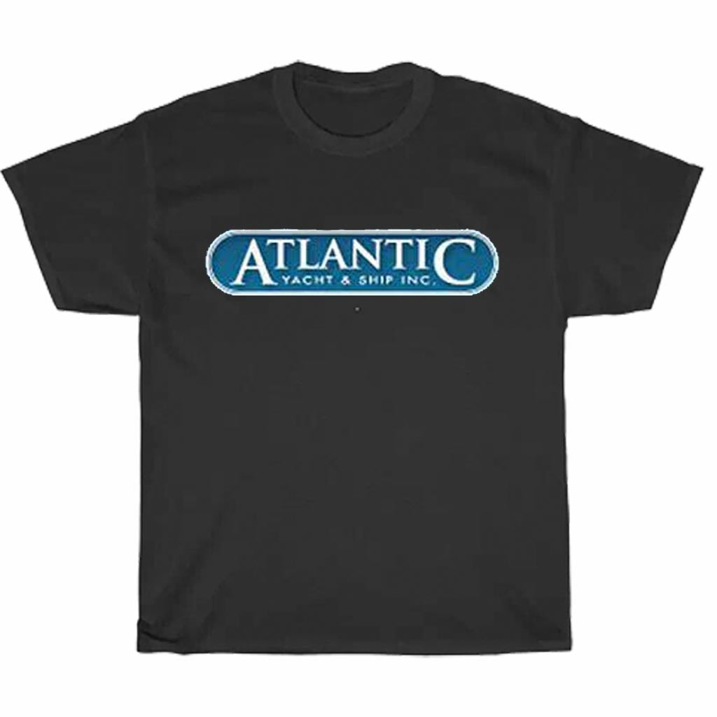 Atlantic Yacht Logo Men's Unisex T Shirt Size S to 3XL