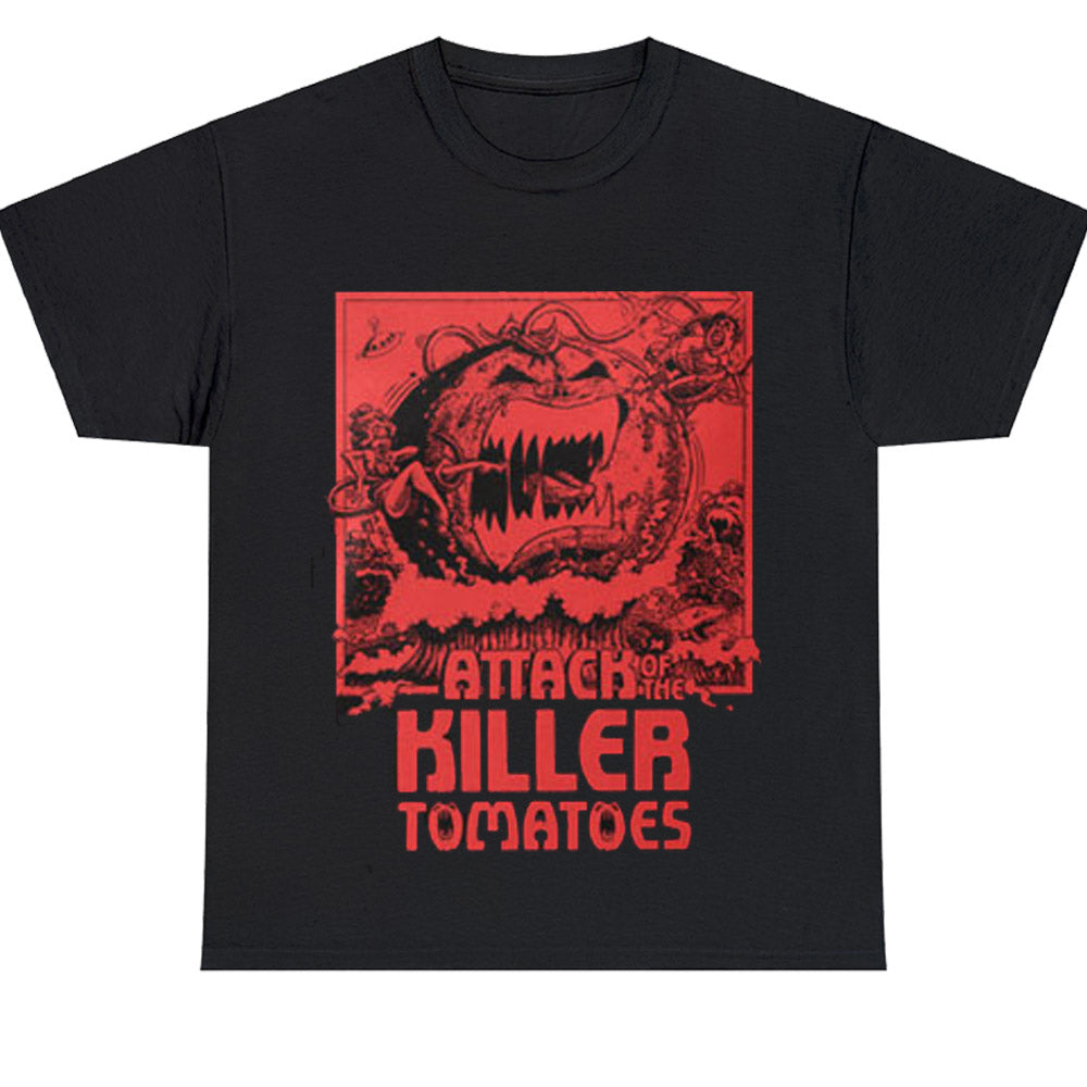 Attack of The Killer Tomatoes Logo Men's Unisex T Shirt Size S to 3XL