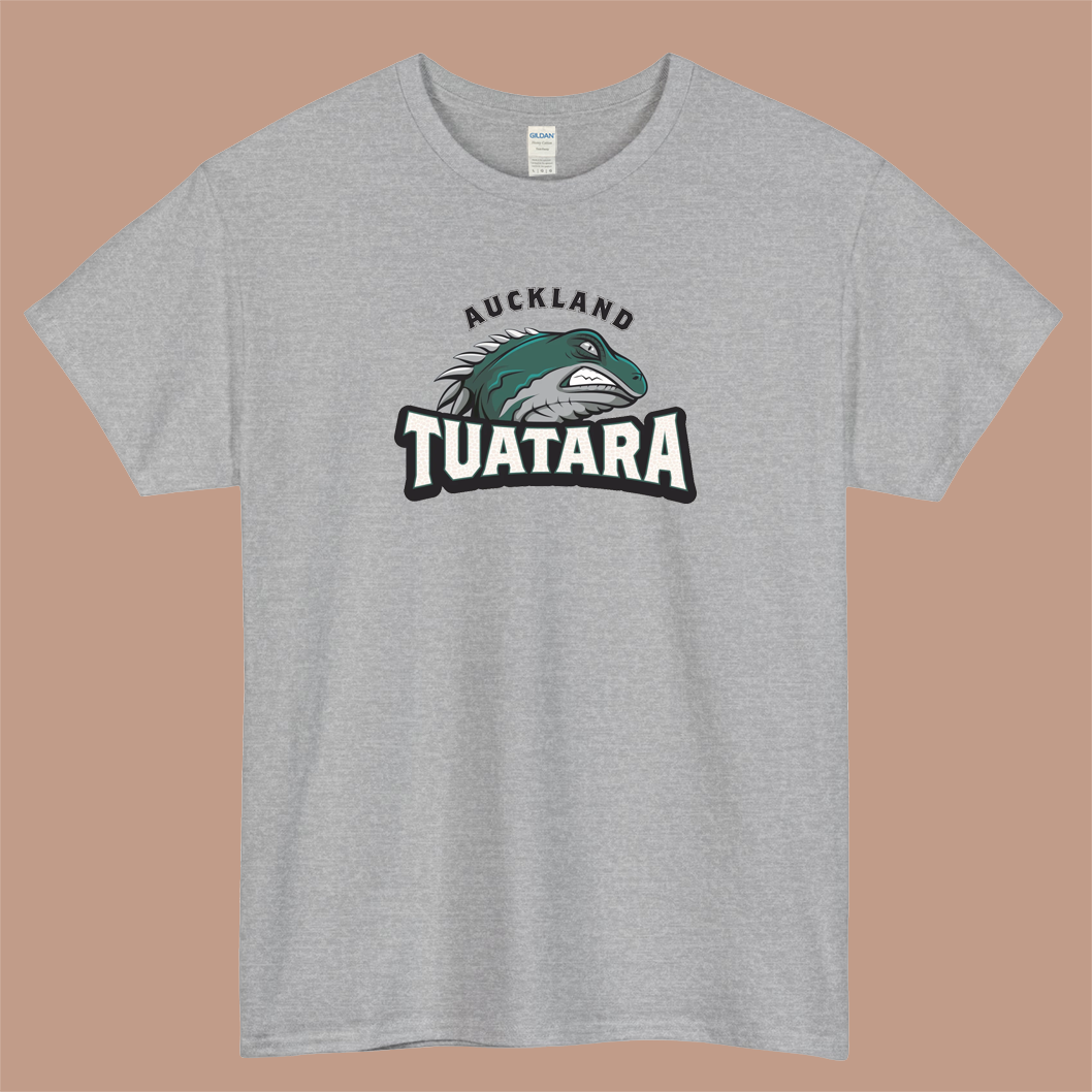 Auckland Tuatara Logo Mens Unisex Short Sleeve T-Shirt Size S-3XL - P