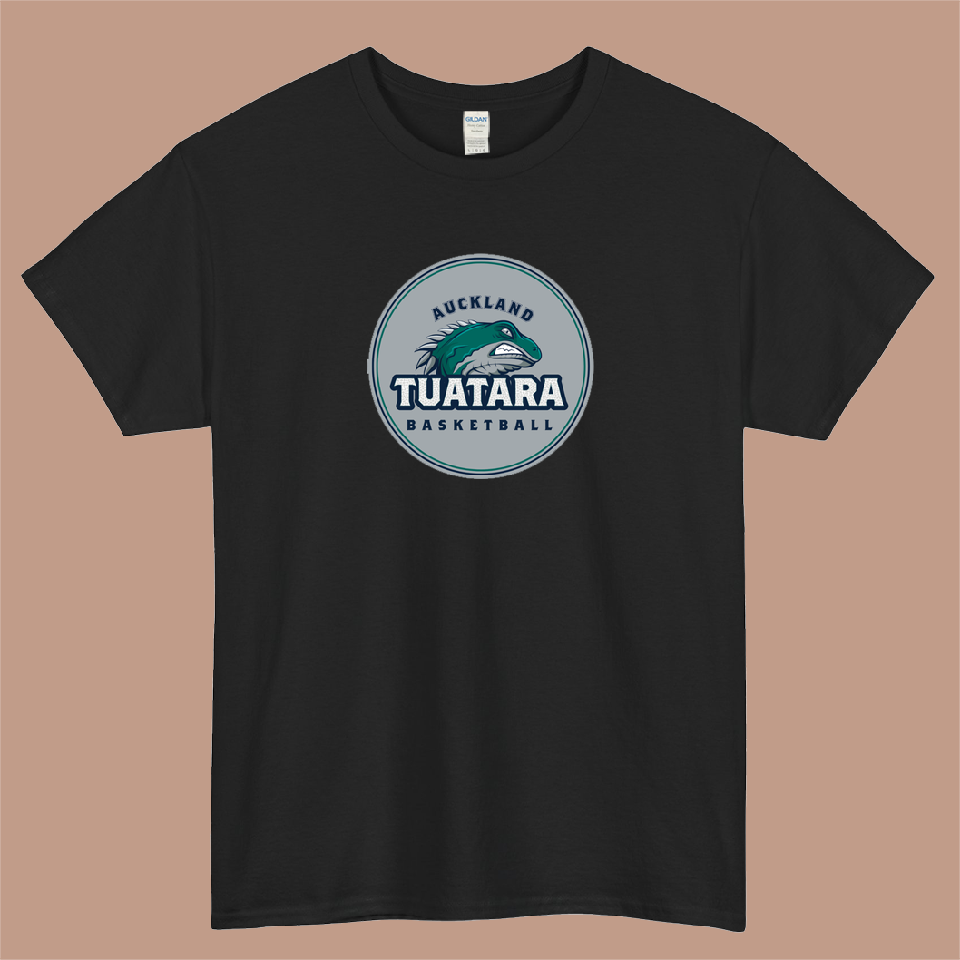 Auckland Tuatara basketball Logo Mens Unisex Short Sleeve T-Shirt Size S-3XL - P