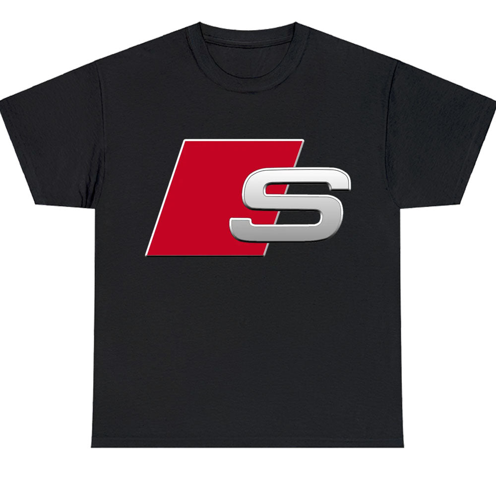 Audi S-Line Racing Logo Men's Unisex T Shirt Size S to 3XL