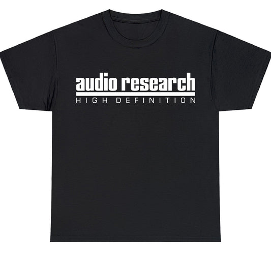 Audio Research Logo Men's Unisex T Shirt Size S to 3XL