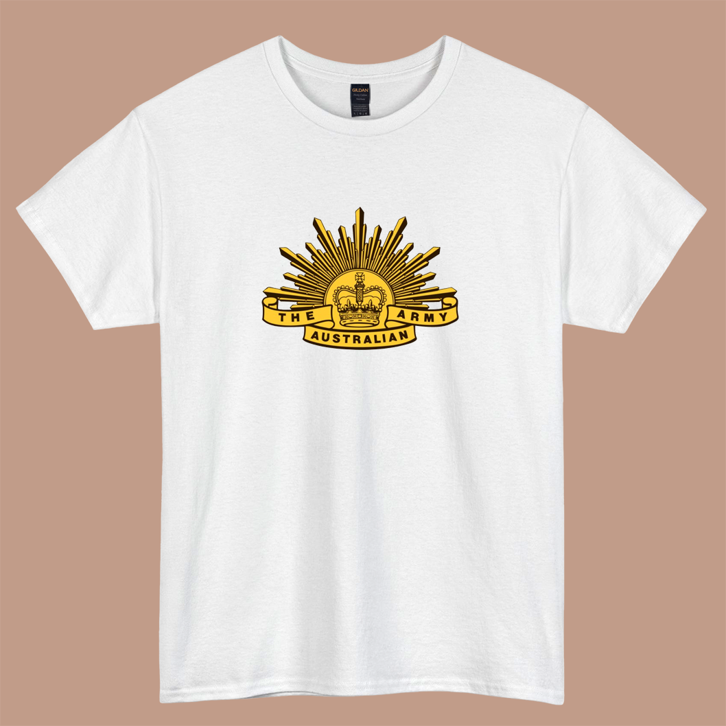 Australian Army logo short sleeve t shirt S-3XL-P