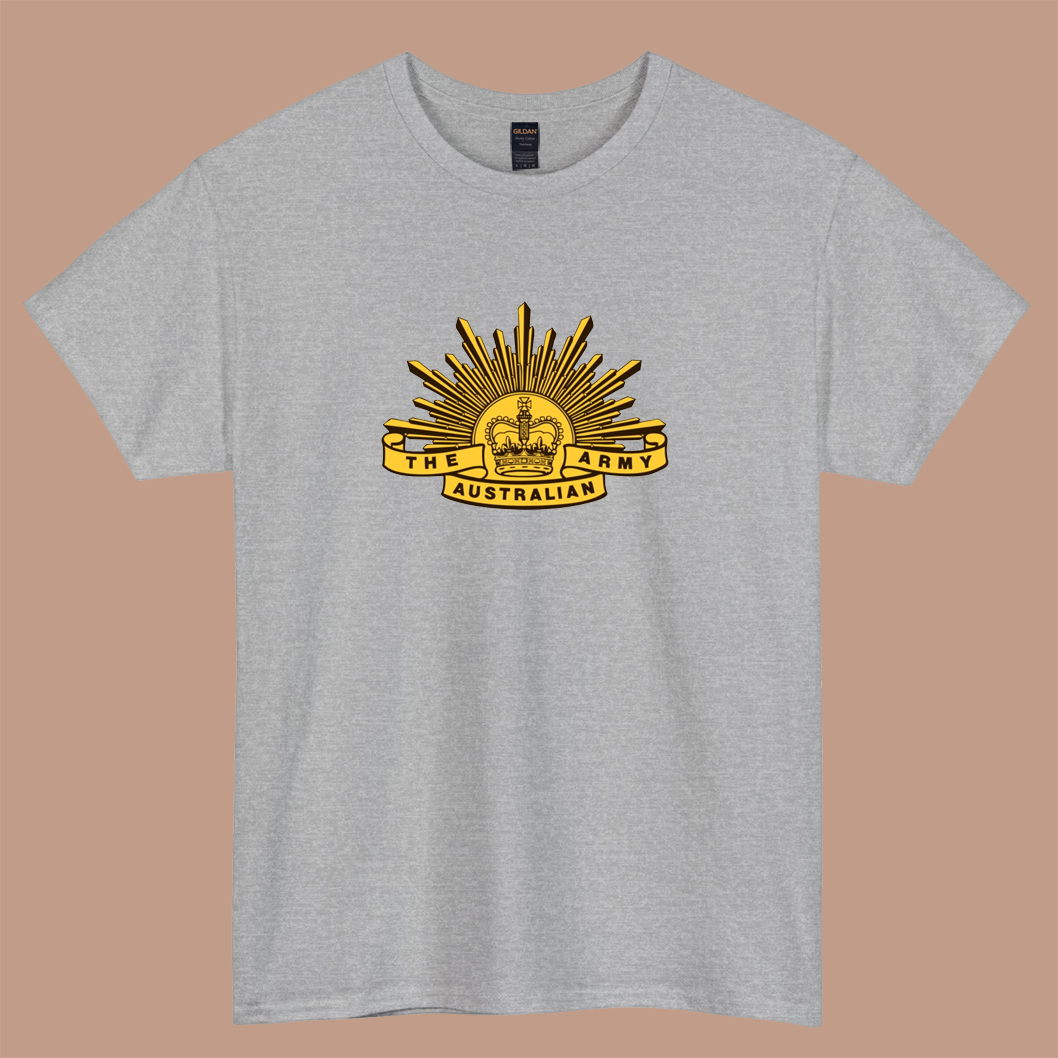 Australian Army logo short sleeve t shirt S-3XL-P