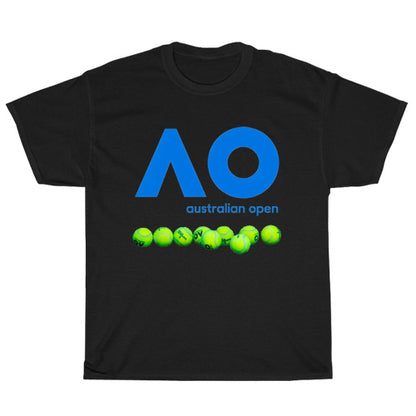 Australian Open AO Tennis Logo Men's Unisex T Shirt Size S to 3XL