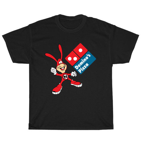 New Brand Avoid the Noid Domino's Pizza Retro Unisex T Shirt S - 3XL