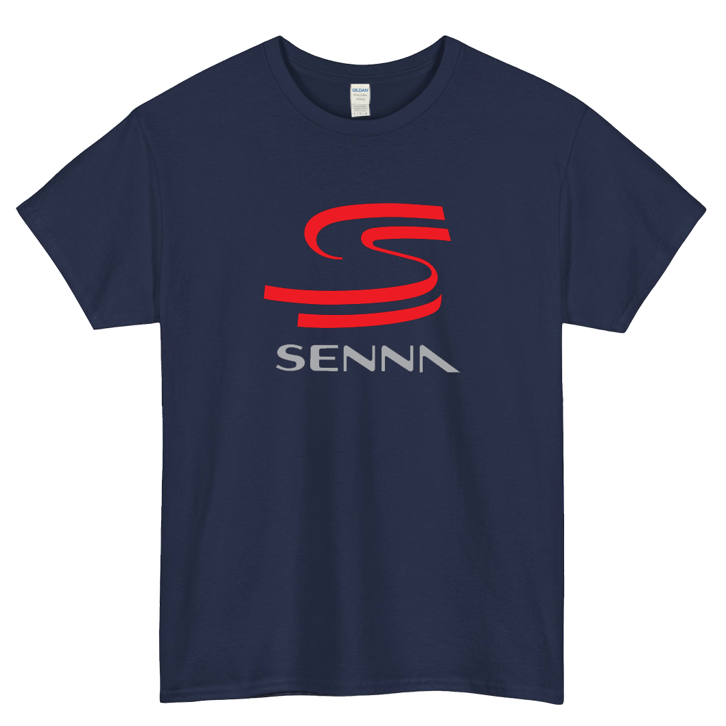 Ayrton Senna Short Sleeve T-Shirt Size S-3XL -P