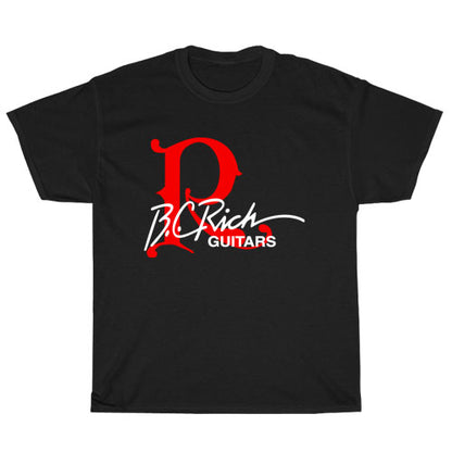 BC Rich Guitars Logo Unisex Men's T Shirt Size S to 3XL