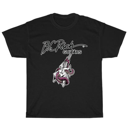 BC Rich Guitars Side Logo Unisex Men's T Shirt Size S to 3XL
