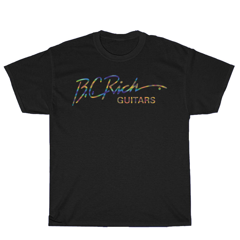 BC Rich Guitars Side Logo Men's Unisex T Shirt Size S to 3XL