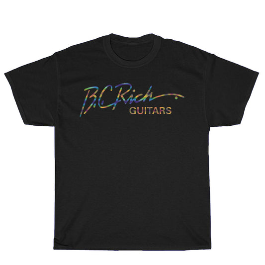 BC Rich Guitars Side Logo Men's Unisex T Shirt Size S to 3XL
