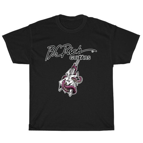 BC Rich Guitars Side Men's Unisex T Shirt Size S to 3XL