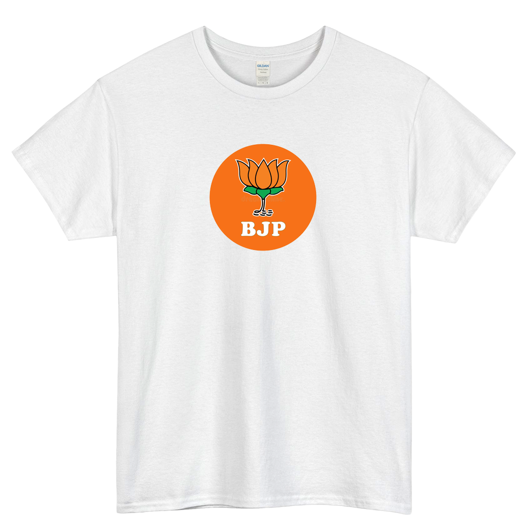 bjp LOGO  short SLEEVE T SHIRT -P