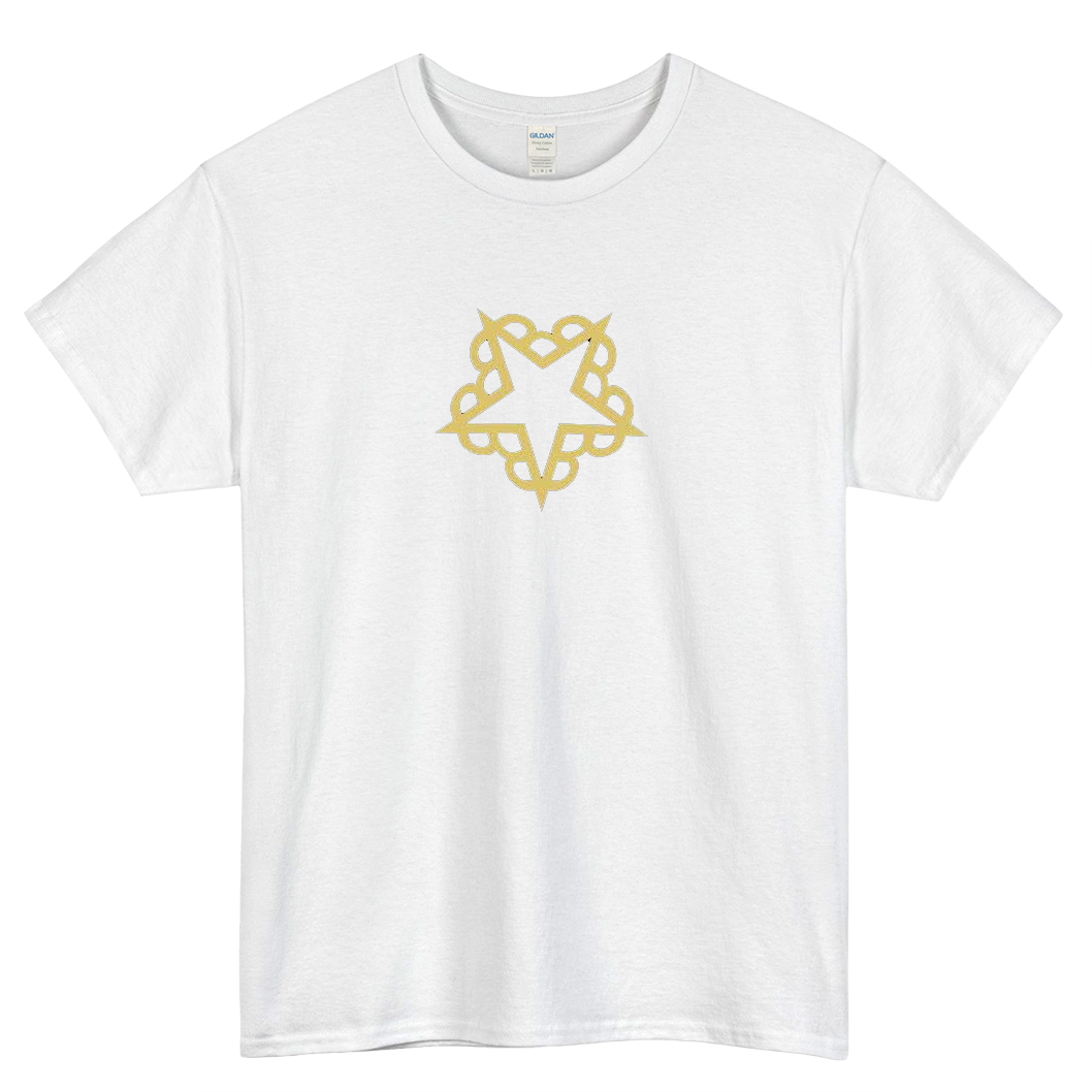 BLACK VEIL BRIDES Star Logo  SHORT SLEEVE T SHIRT -P