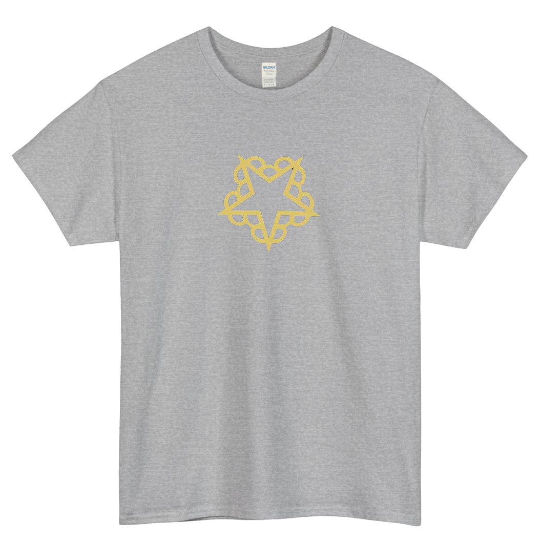 BLACK VEIL BRIDES Star Logo  SHORT SLEEVE T SHIRT -P