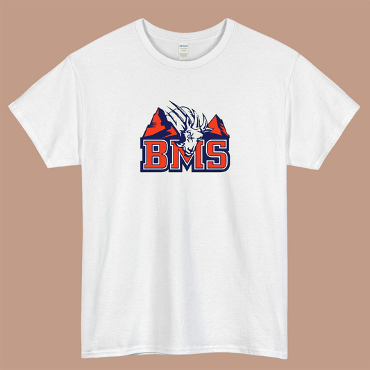 BMS - Blue Mountain Logo Mens Unisex Short Sleeve T-Shirt Size S-3XL - P