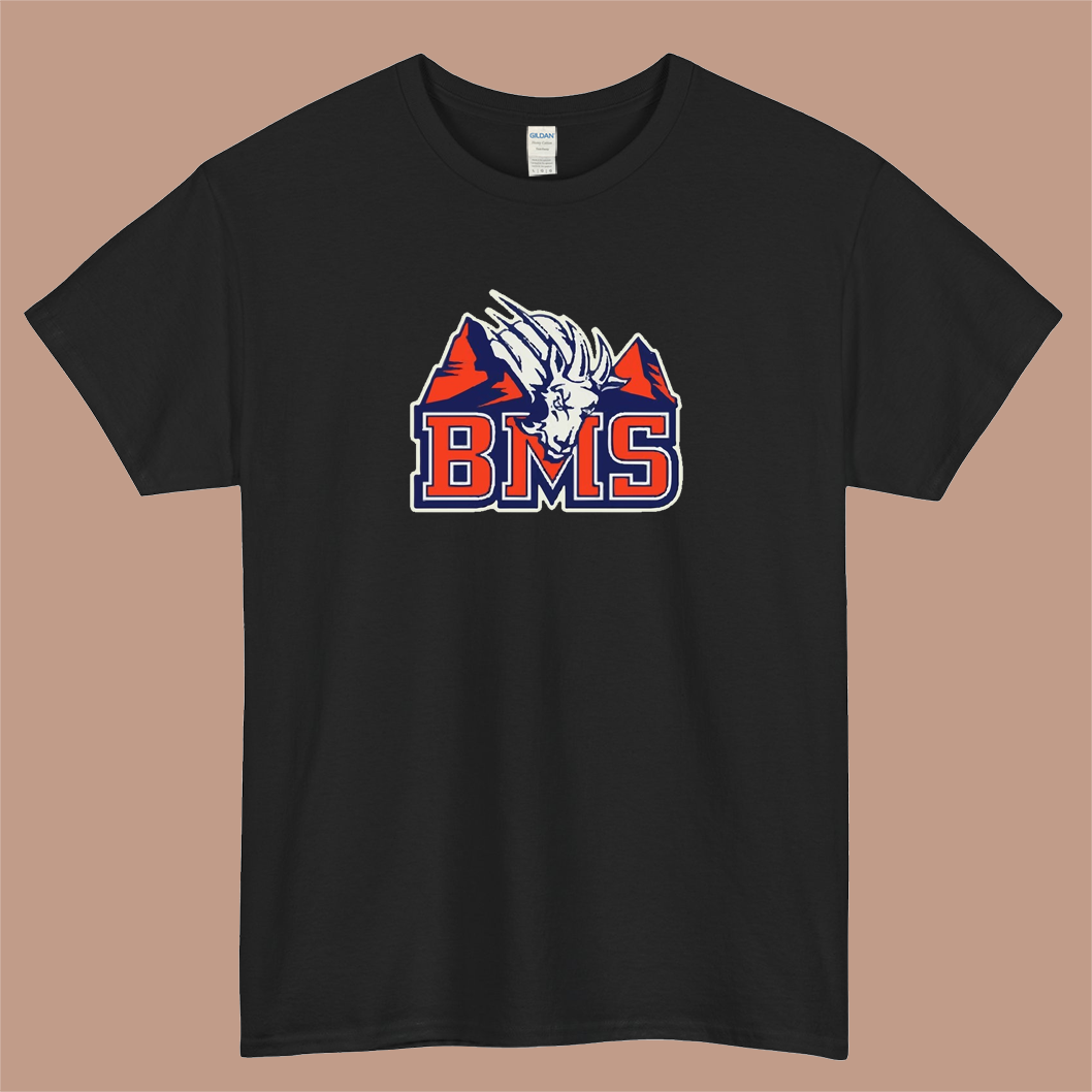 BMS - Blue Mountain Logo Mens Unisex Short Sleeve T-Shirt Size S-3XL - P