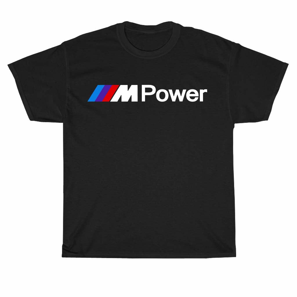 BMW POWER Logo Unisex Men's T Shirt Size S to 3XL