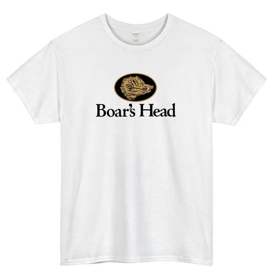 BOAR'S HEAD Deli logo SHORT SLEEVE T SHIRT -P