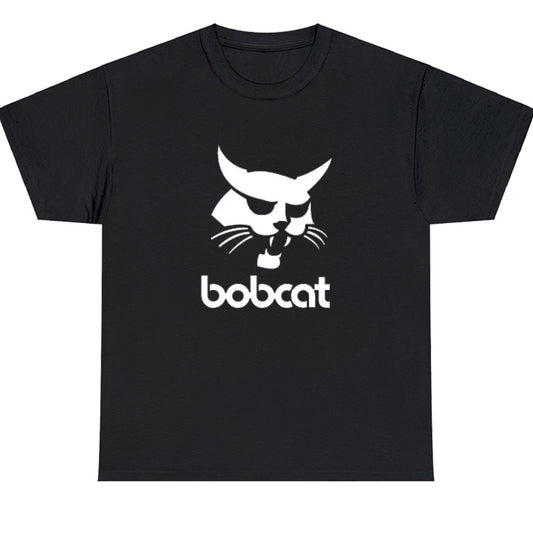 BOBCAT Logo Men's Unisex T Shirt Size S to 3XL