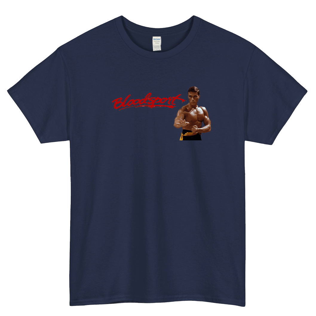BOLO YEUNG Bloodsport Movie LOGO SHORT SLEEVE T SHIRT -P