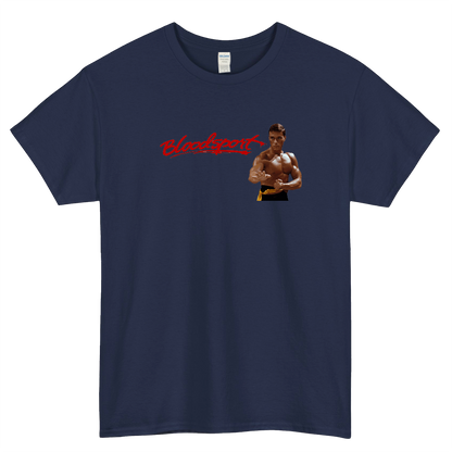 BOLO YEUNG Bloodsport Movie LOGO SHORT SLEEVE T SHIRT -P