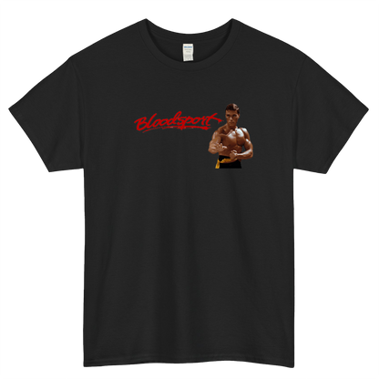 BOLO YEUNG Bloodsport Movie LOGO SHORT SLEEVE T SHIRT -P