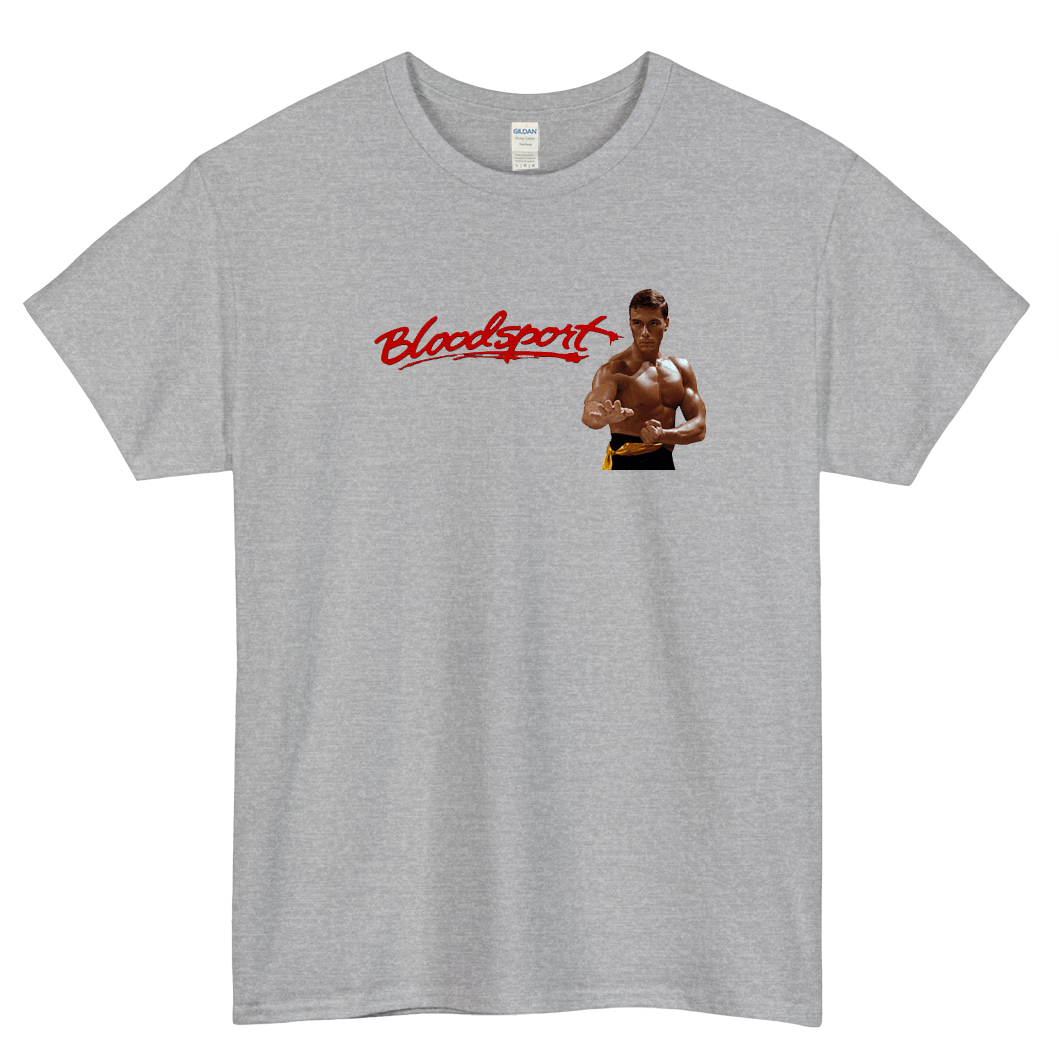 BOLO YEUNG Bloodsport Movie LOGO SHORT SLEEVE T SHIRT -P