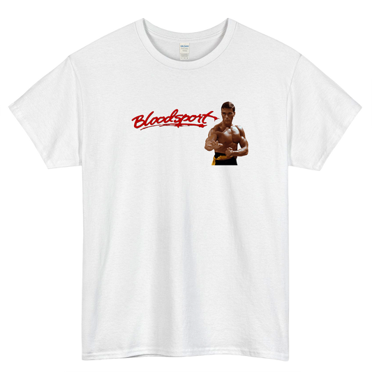 BOLO YEUNG Bloodsport Movie LOGO SHORT SLEEVE T SHIRT -P