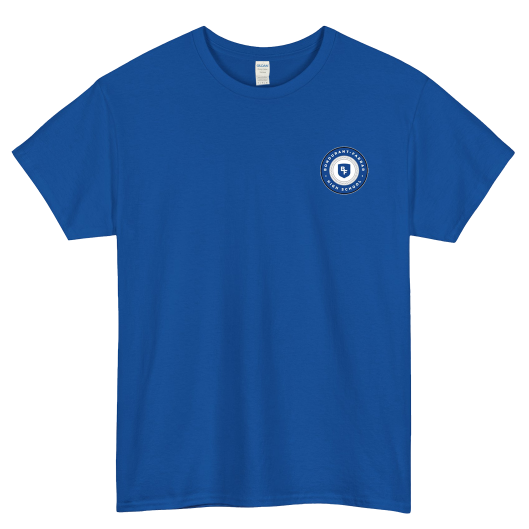 BONDURANT SCHOOL OF HIGH LOGO  short SLEEVE T SHIRT -P