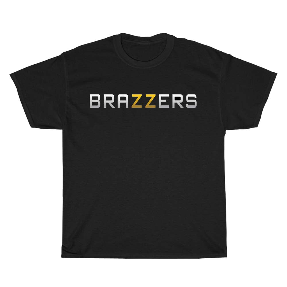 BRAZZERS Logo Men's Unisex T Shirt Size S to 3XL