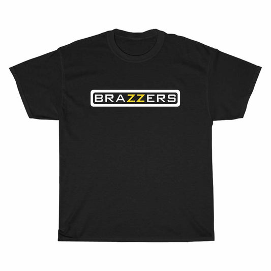 BRAZZERS logo Men's Unisex T Shirt Size S to 3XL