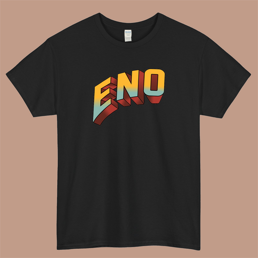 BRIAN ENO Logo Mens Unisex Short Sleeve T-Shirt Size S-3XL - P