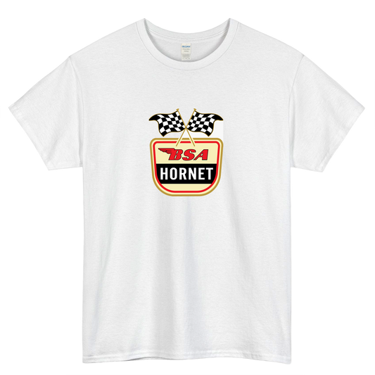 BSA Hornet Retro Motorcycle logo 1short SLEEVE T SHIRT -P