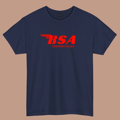 BSA MOTORCYCLES OLD Logo short sleeve t shirt SIZE S-3XL-P