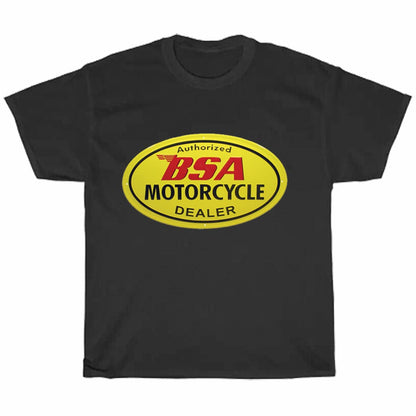 BSA MotorCycle Dealer Logo Men's Unisex T Shirt Size S to 3XL