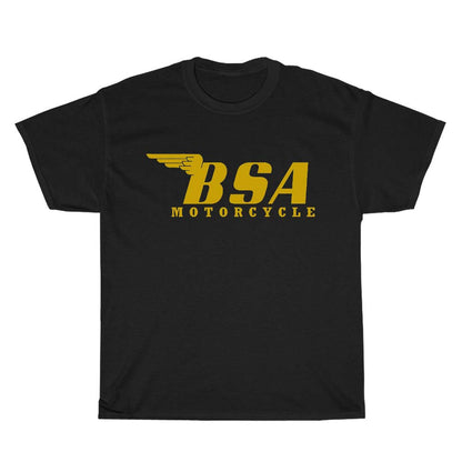 BSA Motorcycle Logo Men's Unisex T Shirt Size S to 3XL