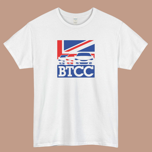 BTCC Logo Mens Unisex Short Sleeve T-Shirt Size S-3XL - P