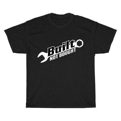 BUILT NOT BOUGHT Logo Men's Unisex T Shirt Size S to 3XL