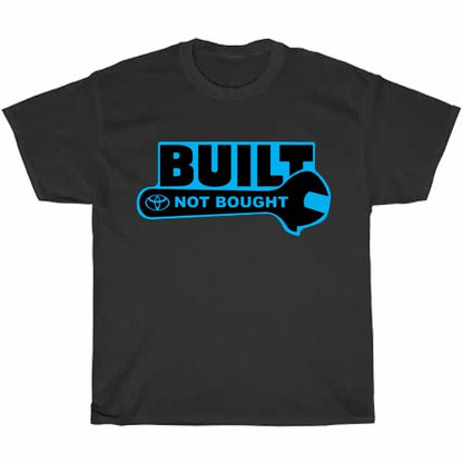 BUILT NOT BOUGHT Logo Men's Unisex T Shirt Size S to 3XL