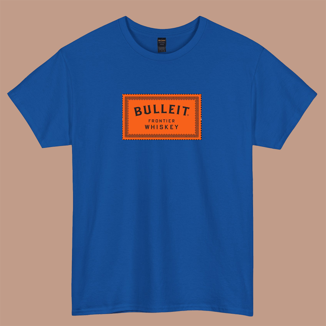 New BULLEIT BOURBON LOGO SHORT SLEEVE T SHIRT S-3XL-P