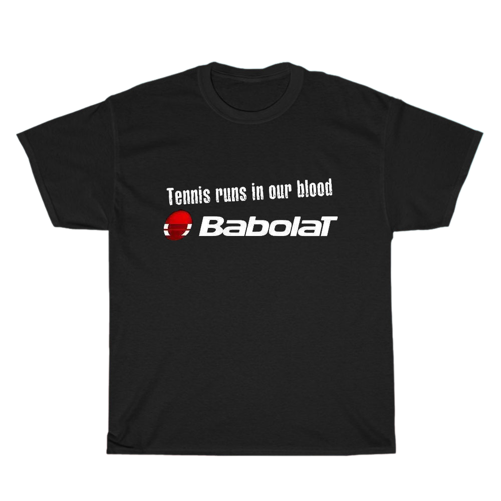Babolat Tennis logo Men's Unisex T Shirt S to 3XL