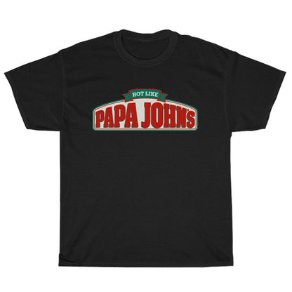 Baby Hug Pizza Papa Johns Logo Men's Unisex T Shirt Size S to 3XL