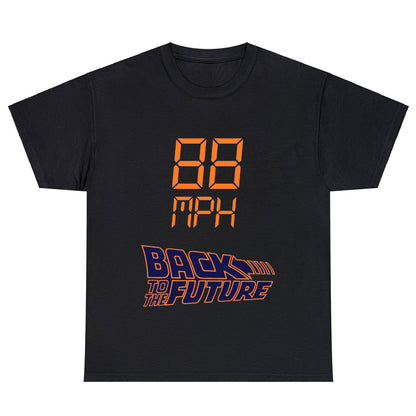 Back To The Future Movie 88 MPH Logo Men's Unisex T Shirt Size S to 3XL