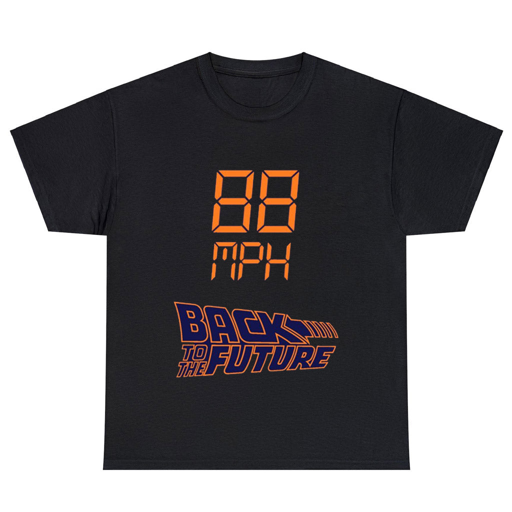 Back To The Future Movie 88 MPH Logo Men's Unisex T Shirt Size S to 3XL